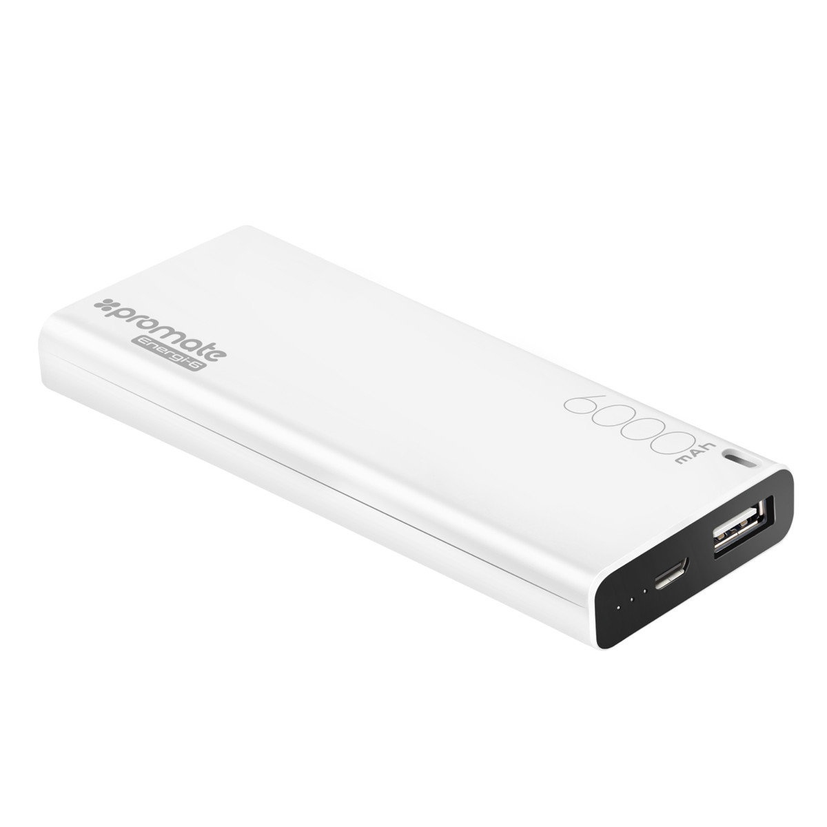 фото Внешний аккумулятор Promate Energi-6 6000mAh, white