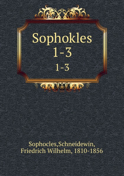 Sophokles. 1-3