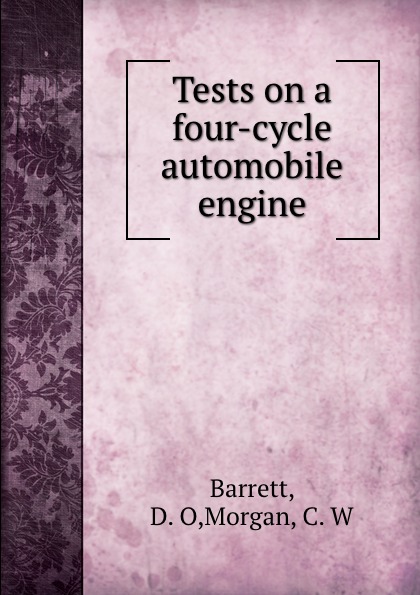 Tests on a four-cycle automobile engine