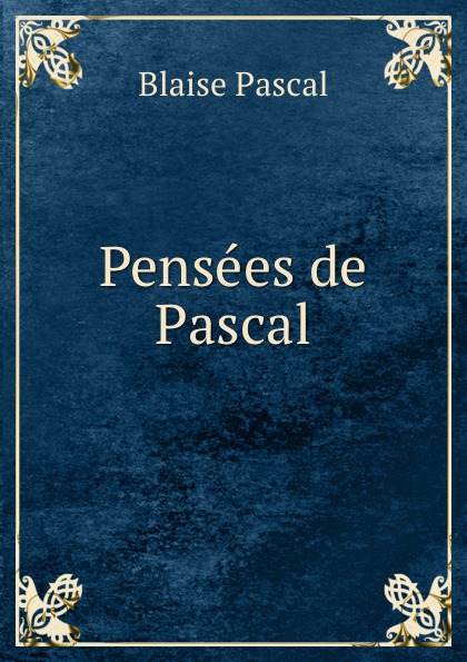 Pensees de Pascal