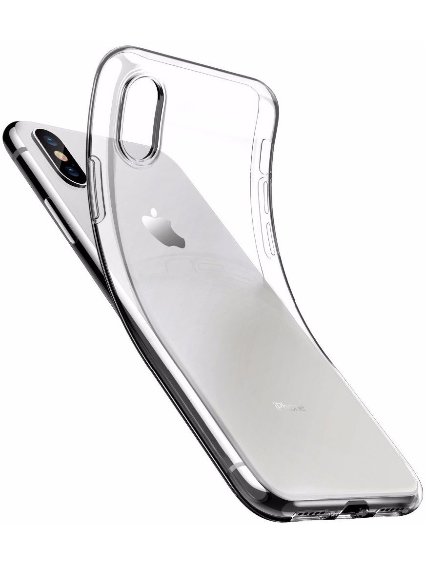 фото Чехол для сотового телефона UVOO "Mono" для Apple iPhone X / XS, прозрачный