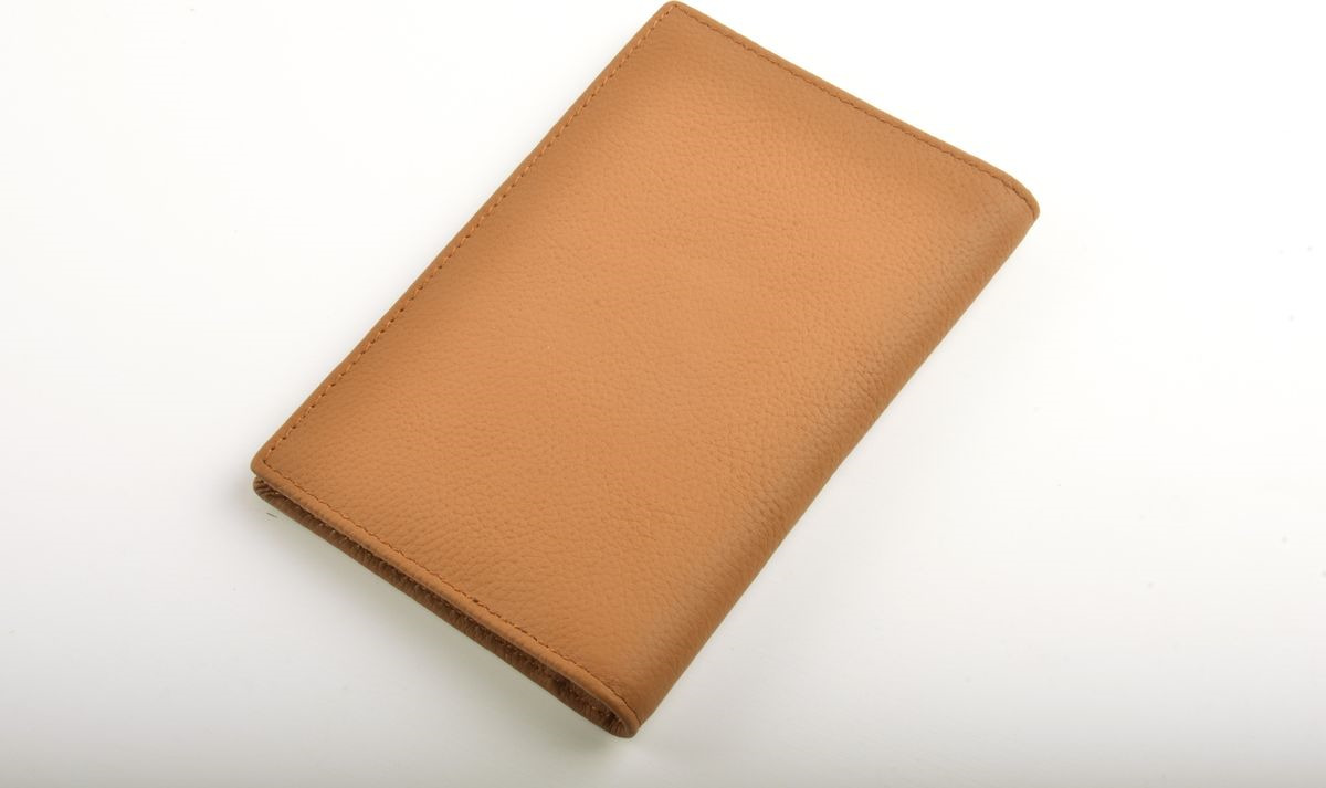 Обложка на паспорт мужская L.Doberman, LD 0004-093, коричневый