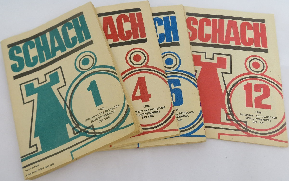 Сайт серий журнал. Schach DDR журнал.