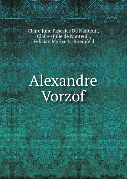 Alexandre Vorzof