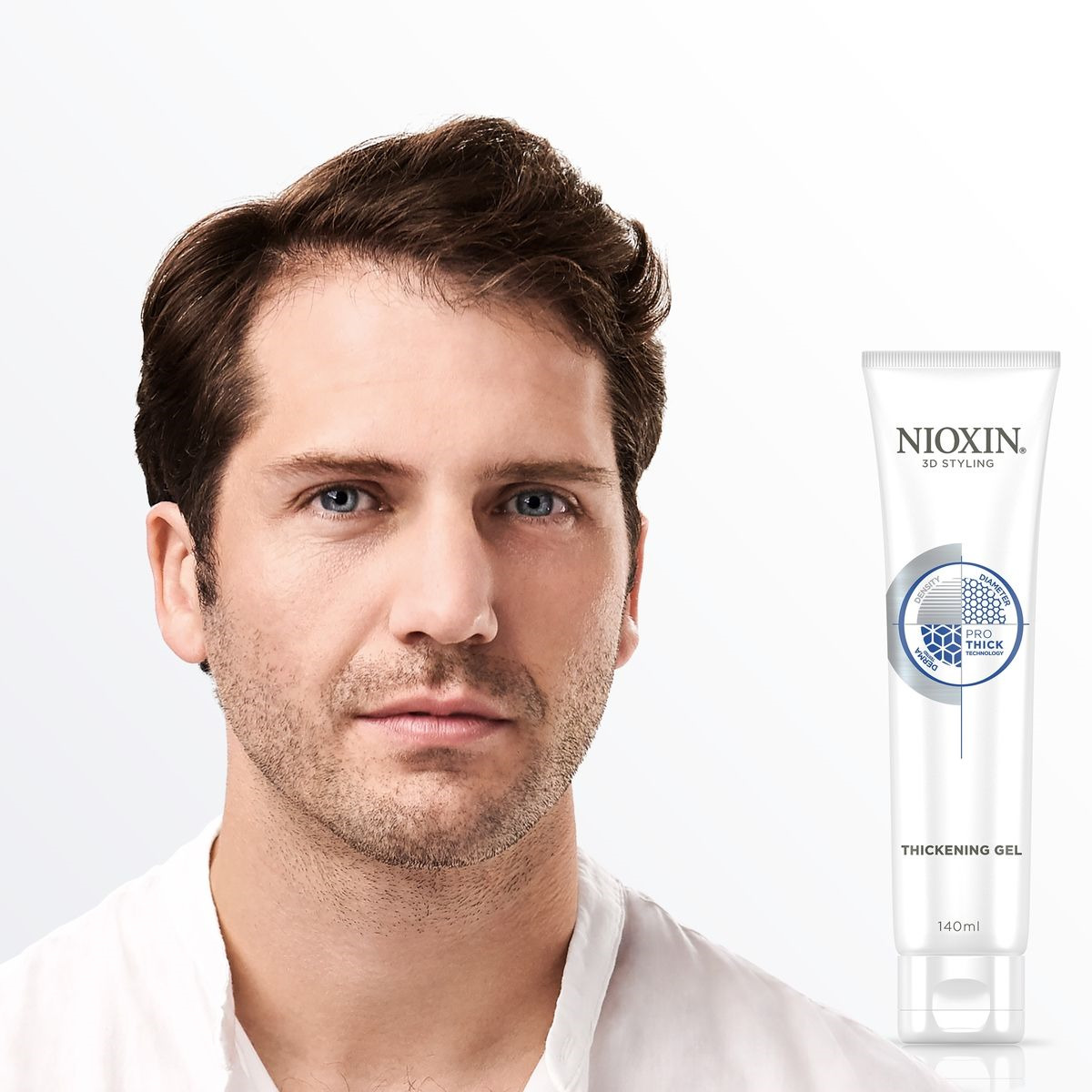 фото Nioxin 3D Styling Thickening Gel - Гель для текстуры и плотности 150 мл