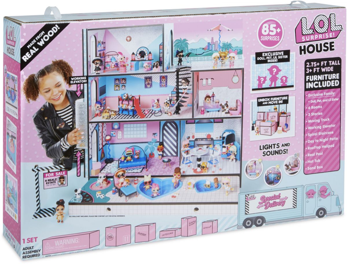 Мебель для кукол L.O.L. Surprise 555001 розовый