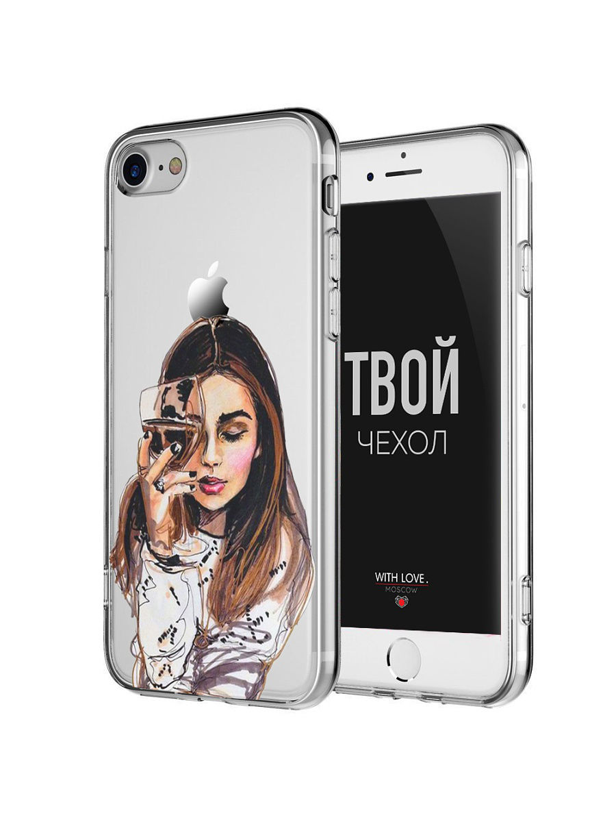 фото Чехол для сотового телефона With love. Moscow "Art design" для Apple iPhone 7/8
