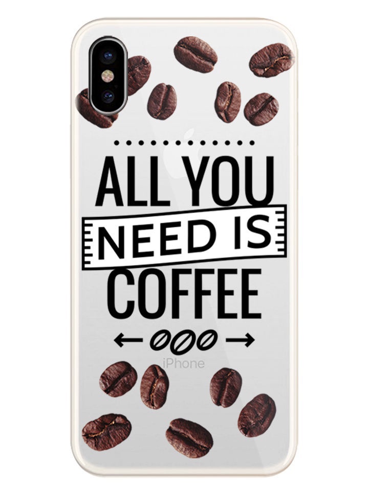 фото Чехол для сотового телефона UVOO Art Design "Coffee" для Apple iPhone X / XS