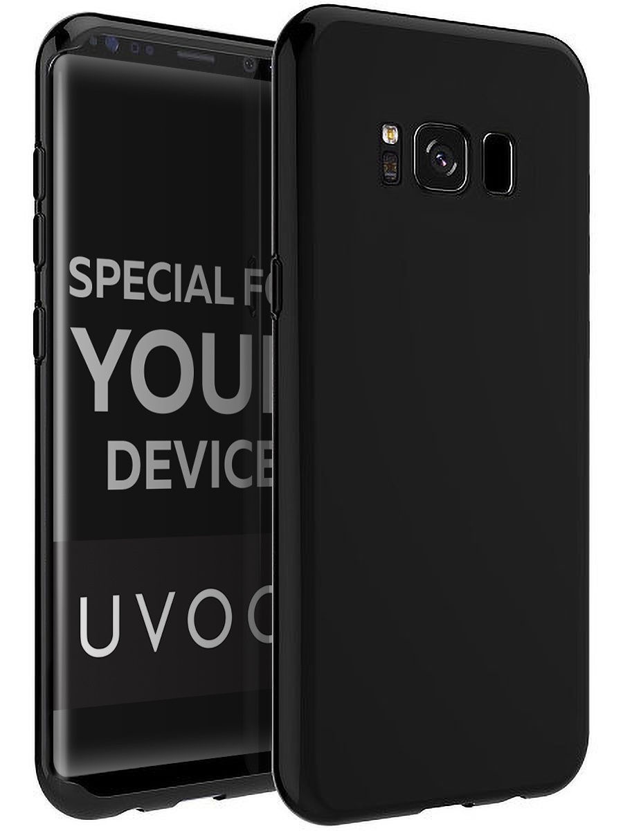 фото Чехол для сотового телефона UVOO "Mono" для Samsung Galaxy S8, черный