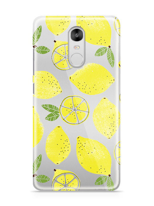 фото Чехол для сотового телефона With Love. Moscow Art Design "Лимоны" для Xiaomi Redmi Note 4