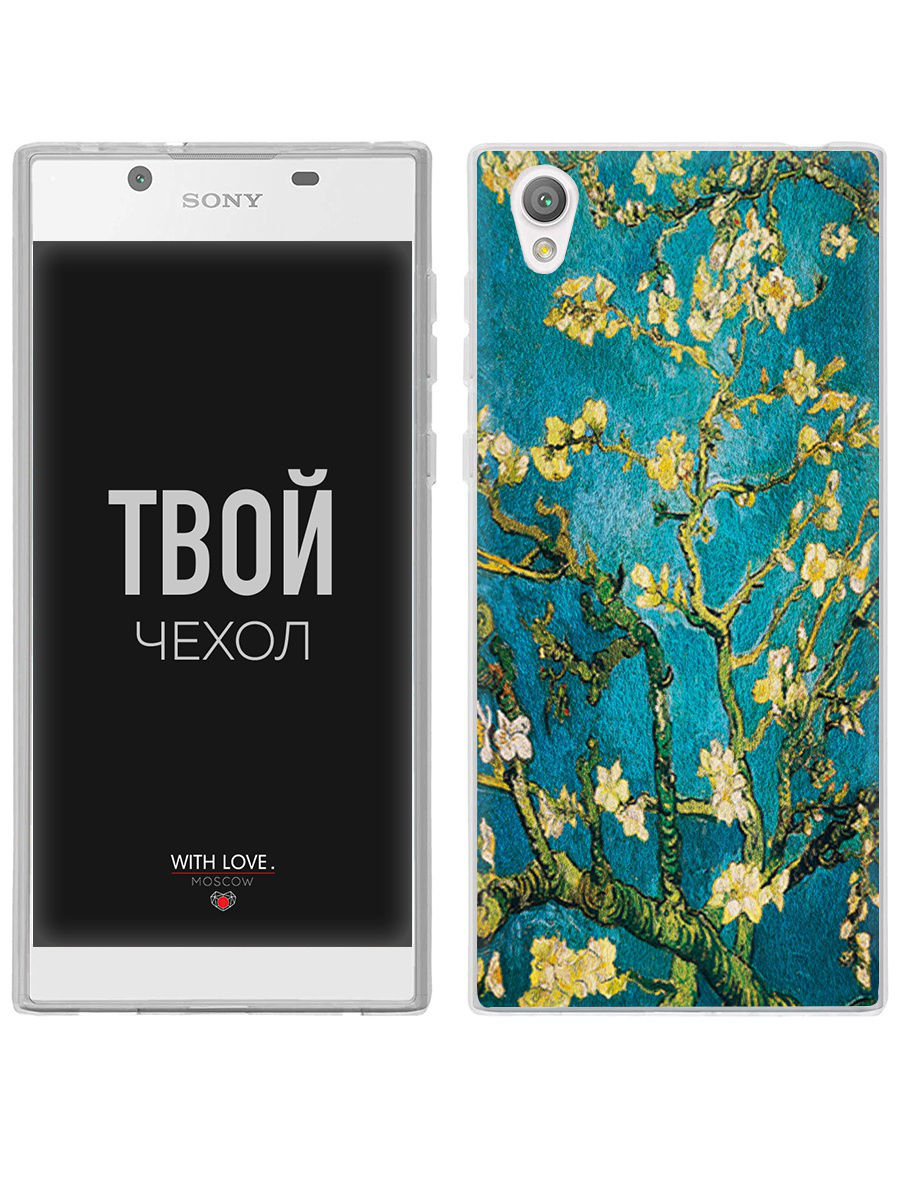 фото Чехол для сотового телефона With love. Moscow "Art design" для Sony Xperia L1, зеленый