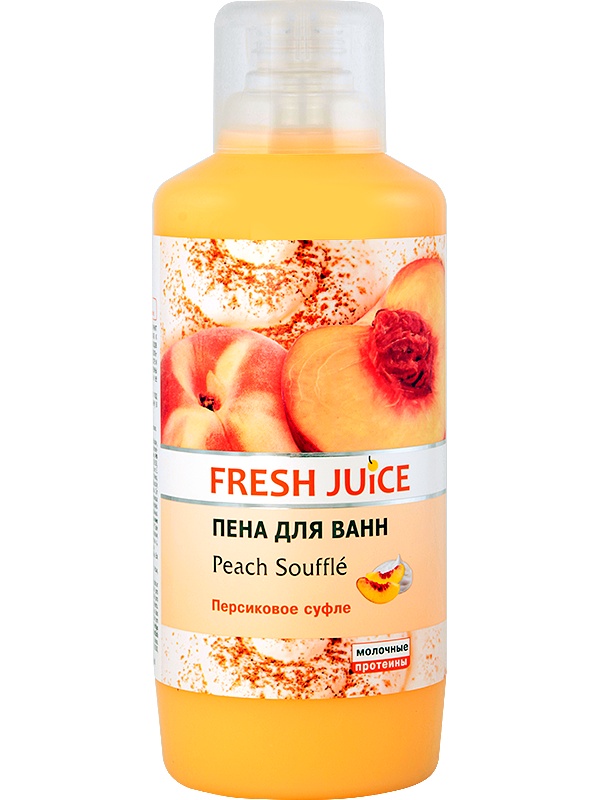 фото Пена для ванны "Fresh Juice" Pеach souffle 1000 мл