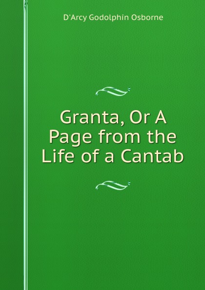 Granta, Or A Page from the Life of a Cantab