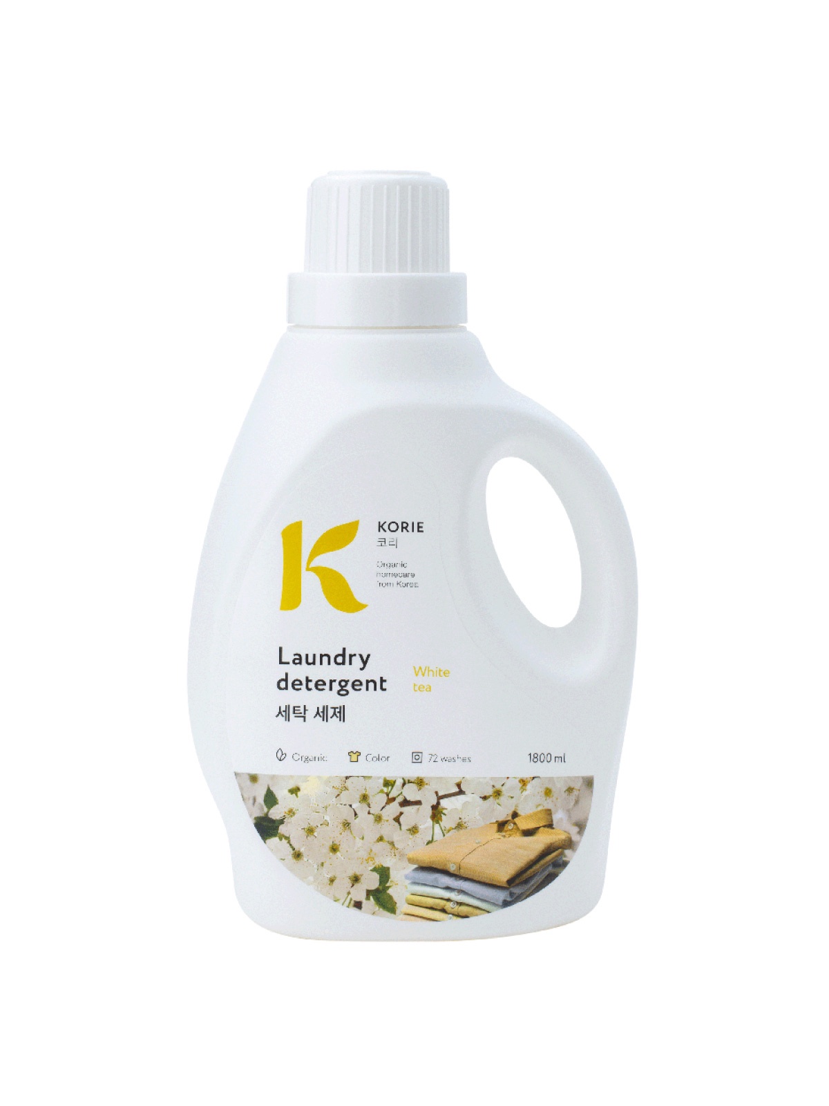 фото Жидкое средство для стирки Korie Laundry detergent "White tea" "Белый чай"