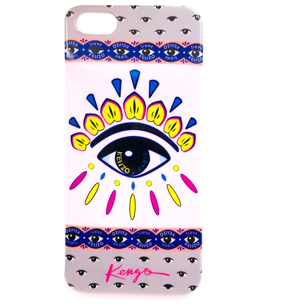 Чехол для сотового телефона Мобильная Мода iPhone 5/SE Накладка пластиковая с нарисованным глазом KENZO