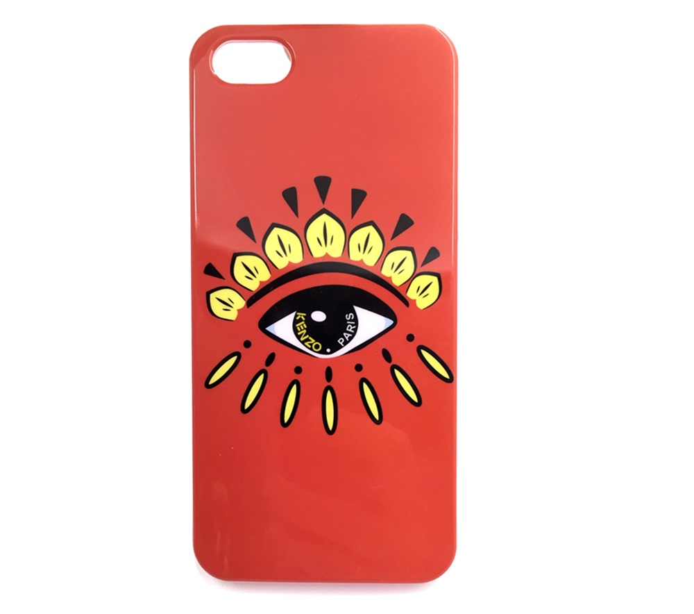 Чехол для сотового телефона Мобильная Мода iPhone 5/SE Накладка пластиковая с нарисованным глазом KENZO