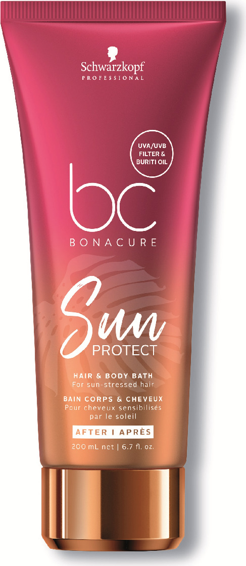 фото Шампунь для волос и тела Schwarzkopf Professional Bonacure Sun, 200 мл