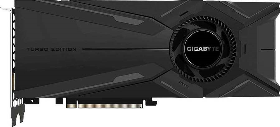 Видеокарта Gigabyte GeForce RTX 2080 Ti Turbo OC 11GB, GV-N208TTURBO OC-11GC