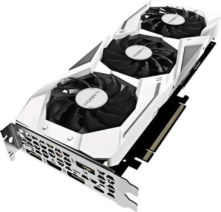 фото Видеокарта Gigabyte GeForce RTX 2070 Gaming OC White 8GB, GV-N2070GamingOC White-8GC