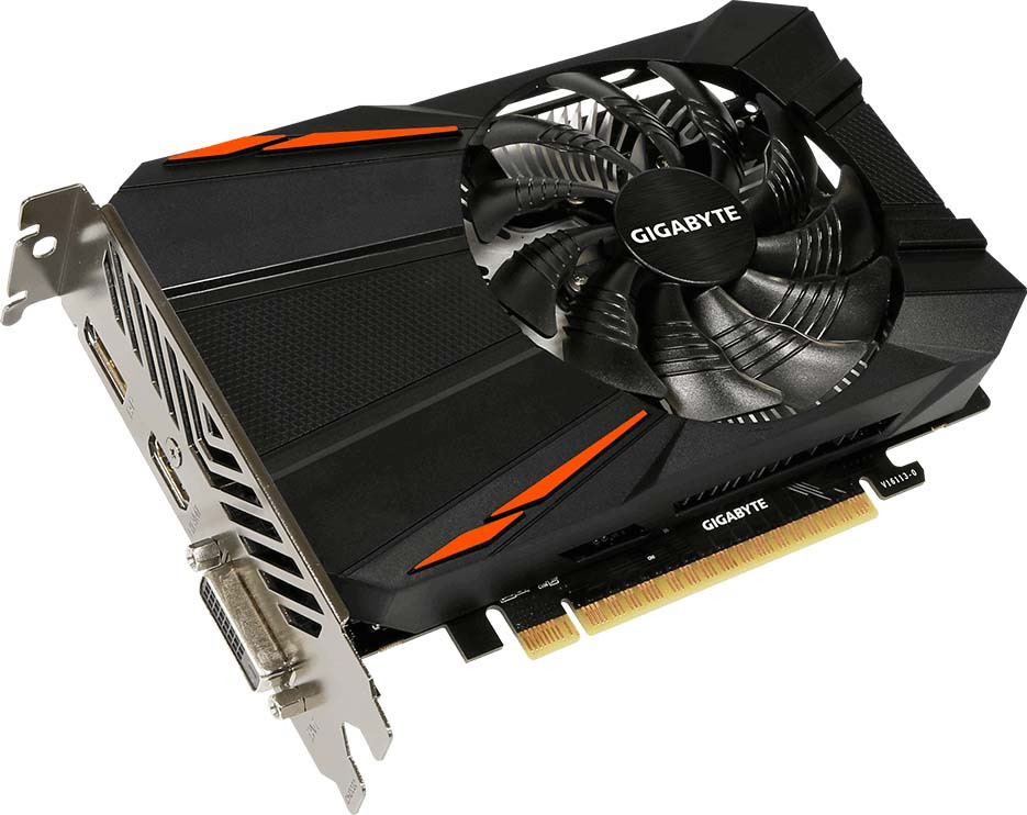 фото Видеокарта Gigabyte GeForce GTX 1050 D5 3GB, GV-N1050D5-3GD