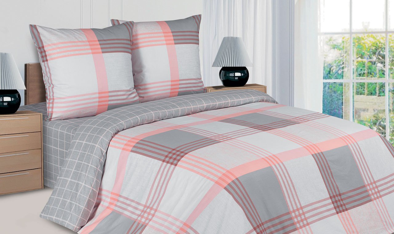 фото Комплект постельного белья Ecotex Уэльс, серый