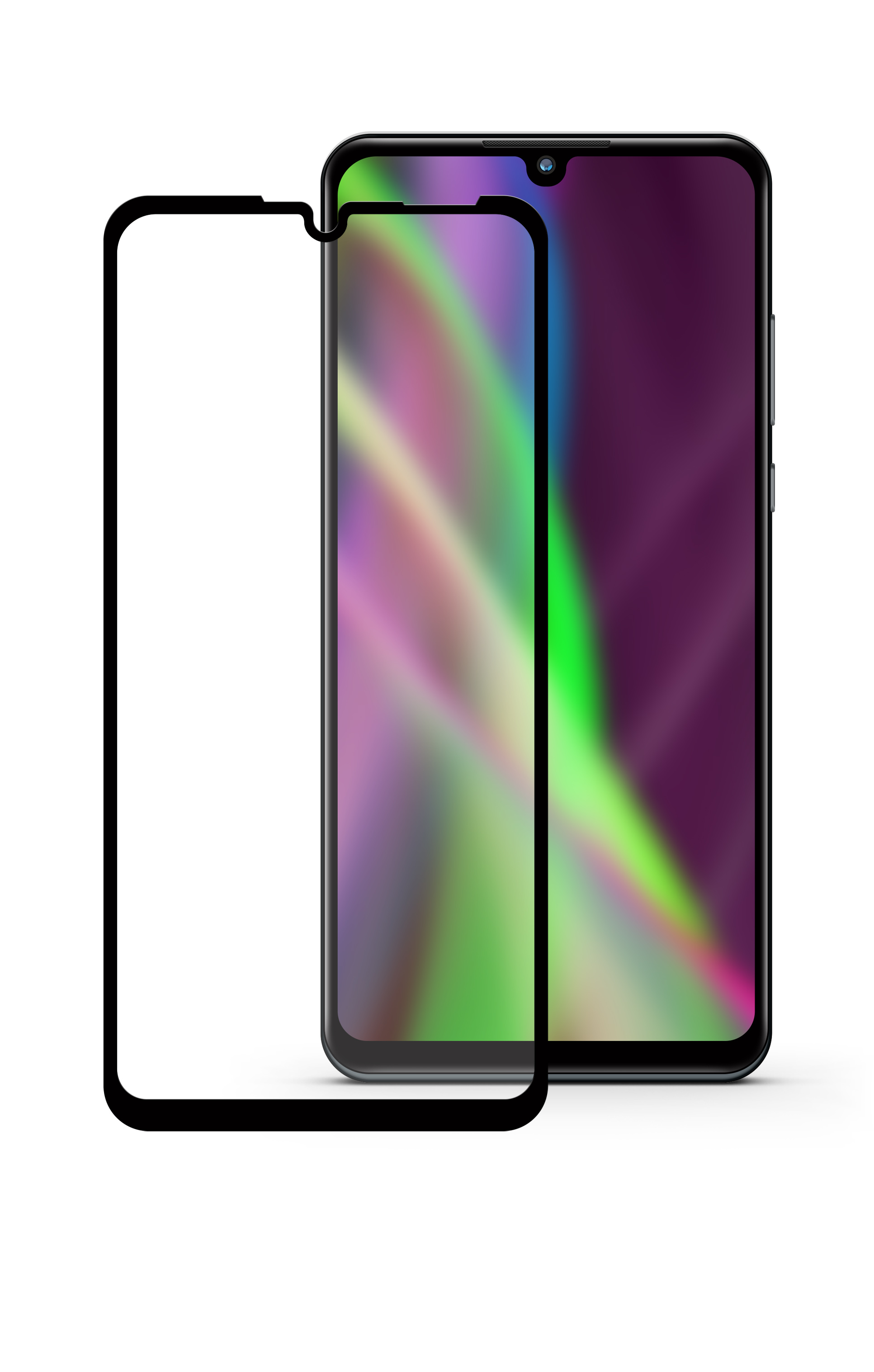 фото Защитное стекло Mobius Huawei P30 Lite, черный