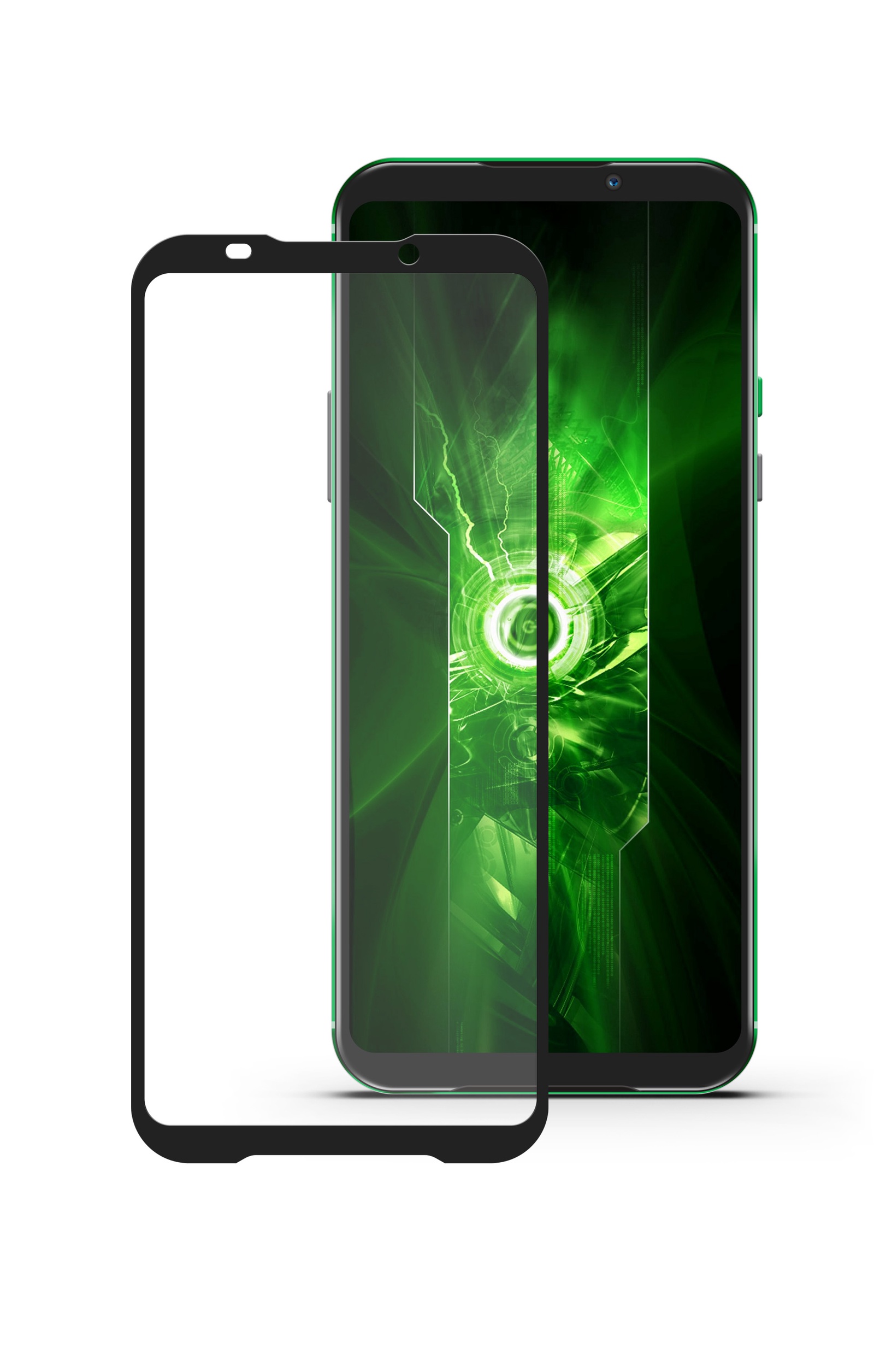 фото Защитное стекло Mobius для Xiaomi Black Shark 2 3D Full cover (Black)