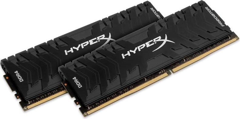 фото Модуль оперативной памяти Kingston HyperX Predator DDR4 DIMM 16Гб (2х8Гб) 4133MHz CL19, HX441C19PB3K2/16