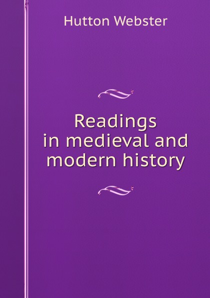 Readings in medieval and modern history