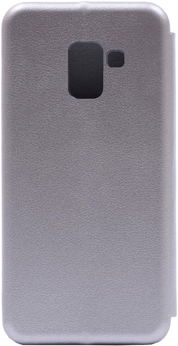 фото Чехол для сотового телефона GOSSO CASES для Samsung Galaxy A8 Book Art Jack Grand Leo grey, серый