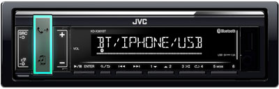 фото Автомагнитола JVC KD-X361BT