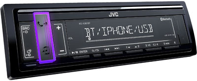 фото Автомагнитола JVC KD-X361BT