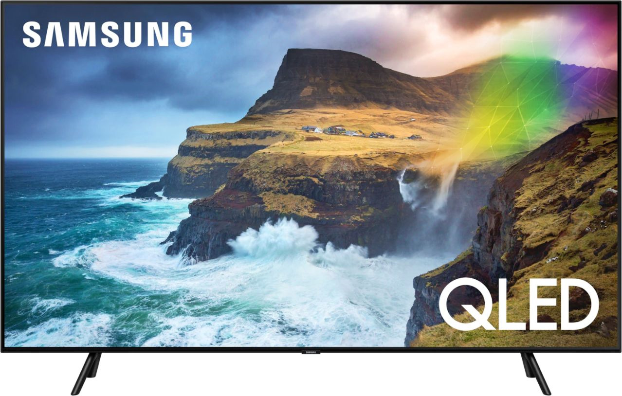 фото Телевизор Samsung QE55Q70RAUX 55", черный