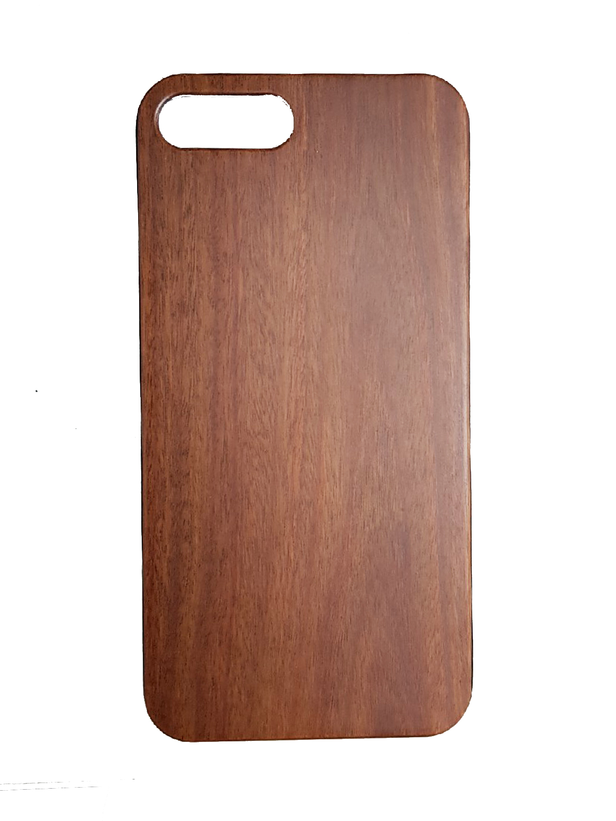Чехол для сотового телефона Green Case Деревянный чехол-бампер для Iphone 7/8 Plus, красный