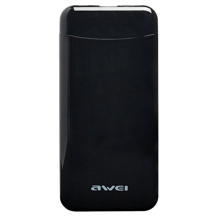 фото Зарядное устройство Awei Ultra thin Touch switch 10000mAh, черный