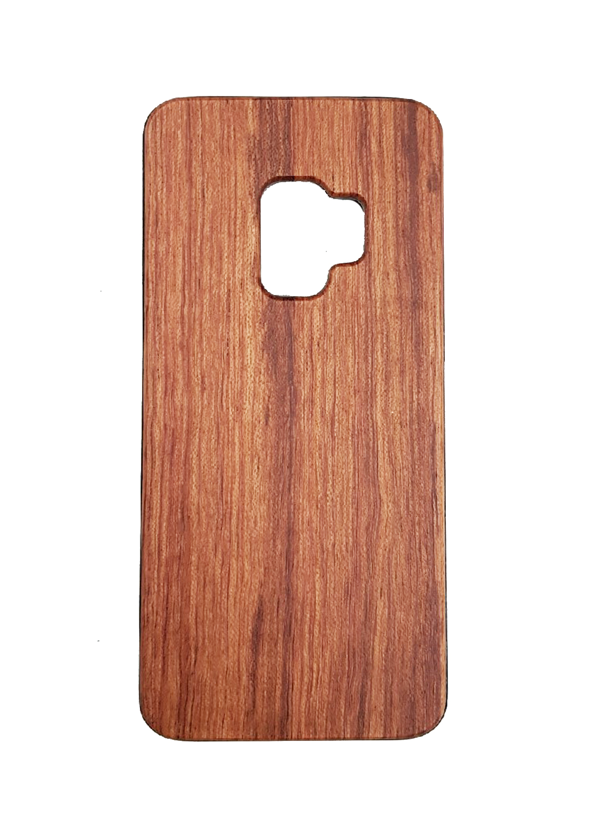 Чехол для сотового телефона Green Case Деревянный чехол-бампер для Samsung Galaxy S9, коричнево-красный