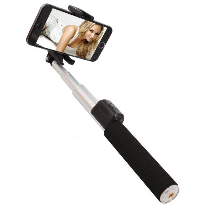 фото Монопод для селфи REMAX Selfie Stick Bluetooth, серебристый