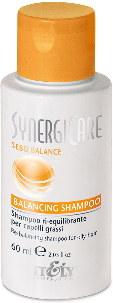 фото Шампунь для волос Itely Hairfashion балансирующий для жирной кожи головы BALANCING SHAMPOO 60 ml