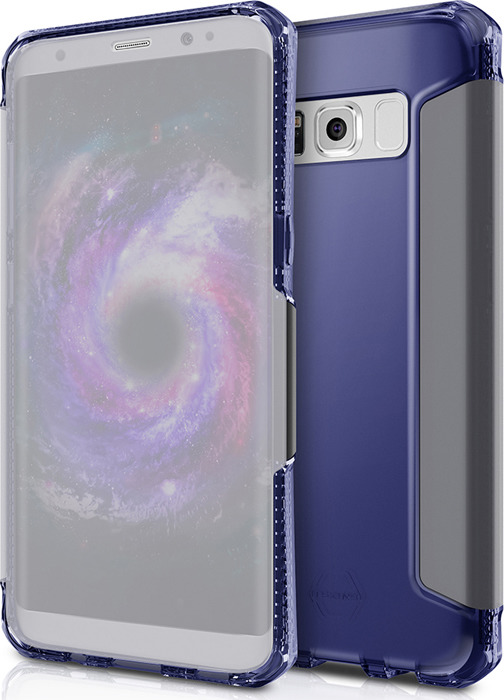 Чехол-книжка Itskins Spectrum Vision для Samsung Galaxy S8+, темно-синий