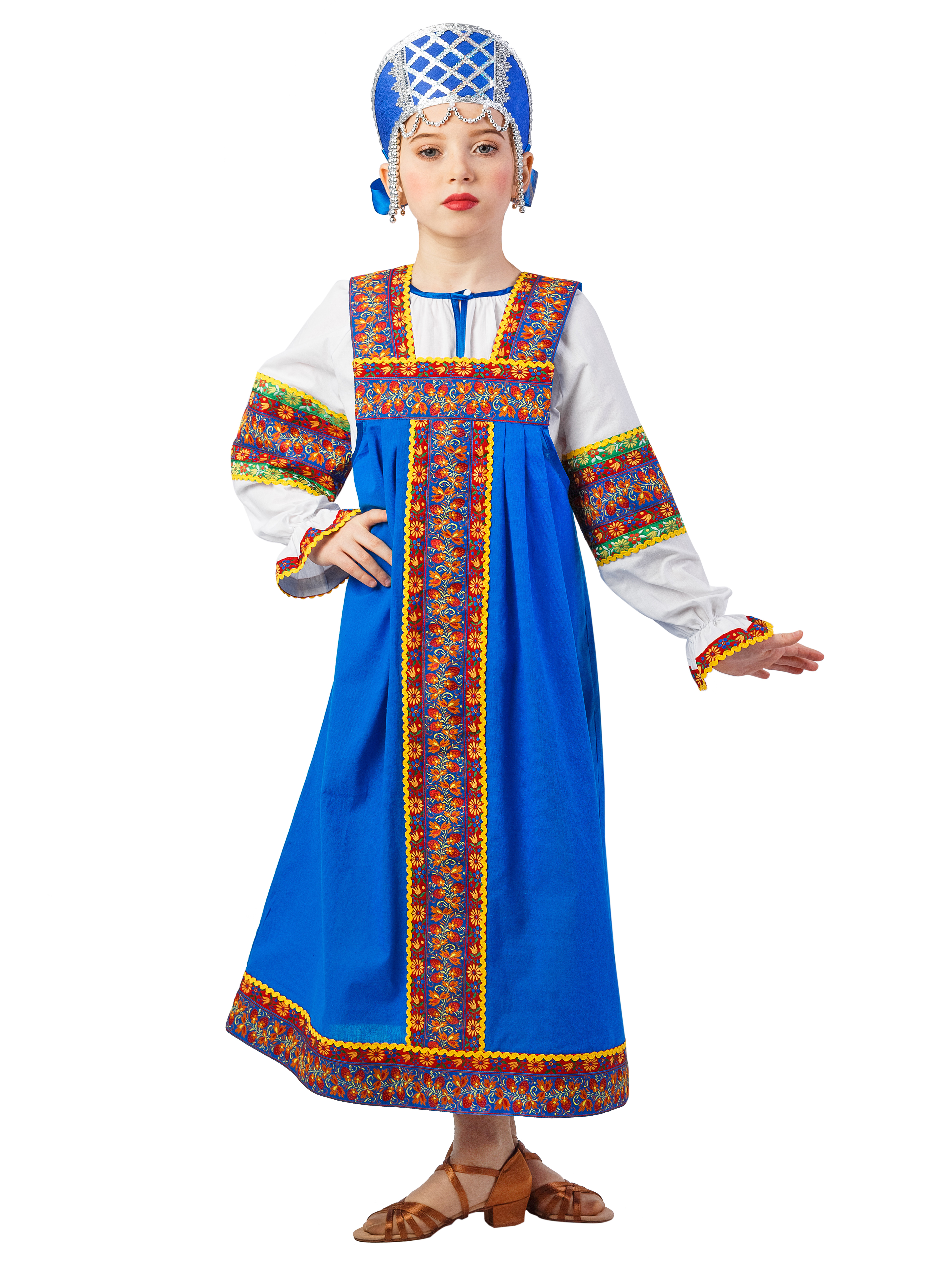 Карнавальный костюм Gala-Вальс Русский народный костюм 