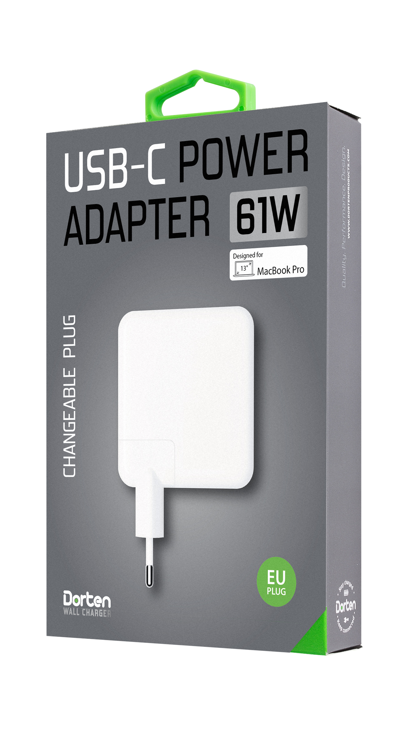 фото Зарядное устройство DORTEN USB-C Power Adapter 61W, белый