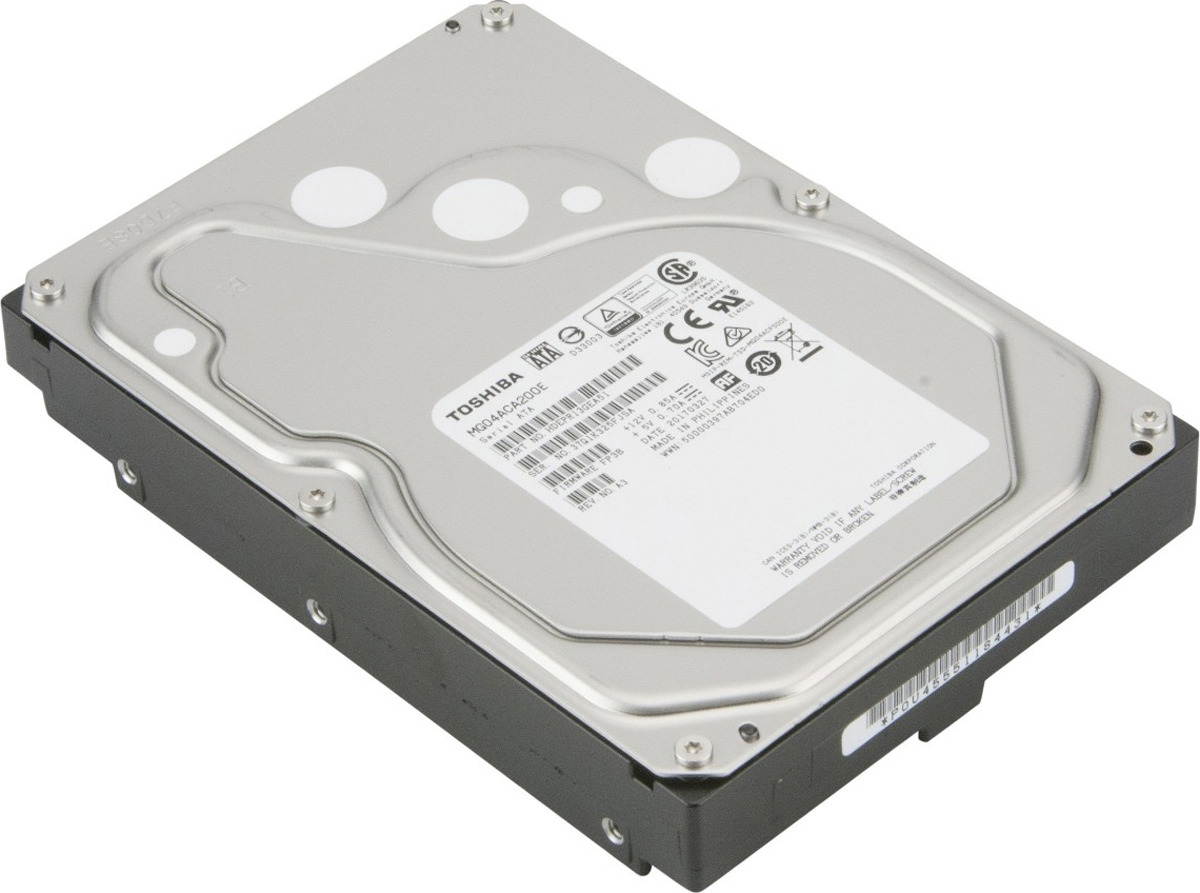 фото Внутренний жесткий диск Toshiba Enterprise Capacity MG, 2 ТБ, MG04ACA200E
