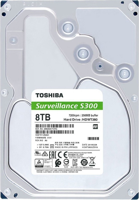 фото Внутренний жесткий диск Toshiba S300, 8 ТБ