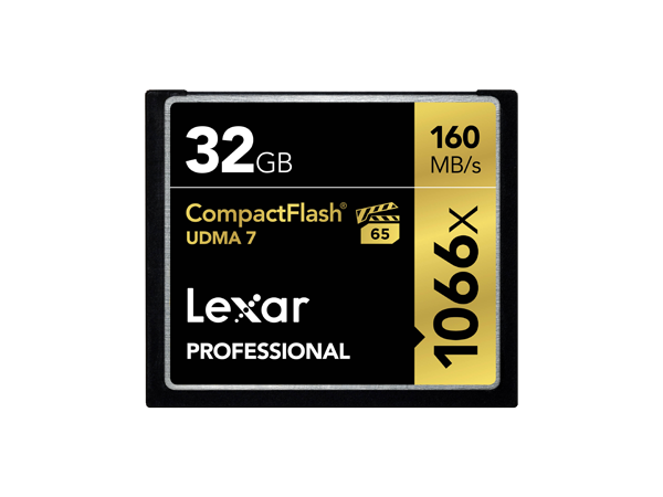 фото Карта памяти Lexar Compact Flash 32GB (1066x)