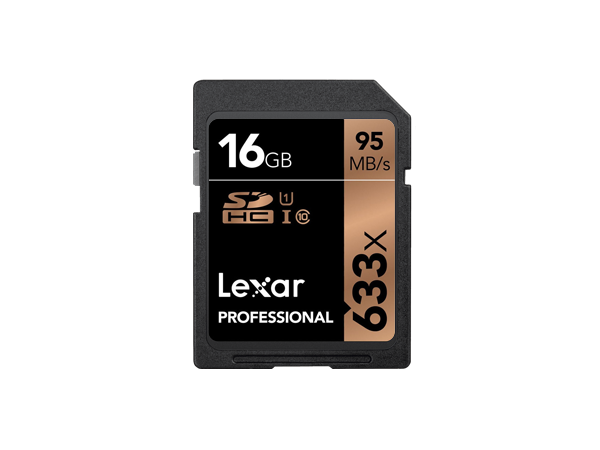 фото Карта памяти Lexar SDHC  16GB   Class 10 UHS-I (633х)