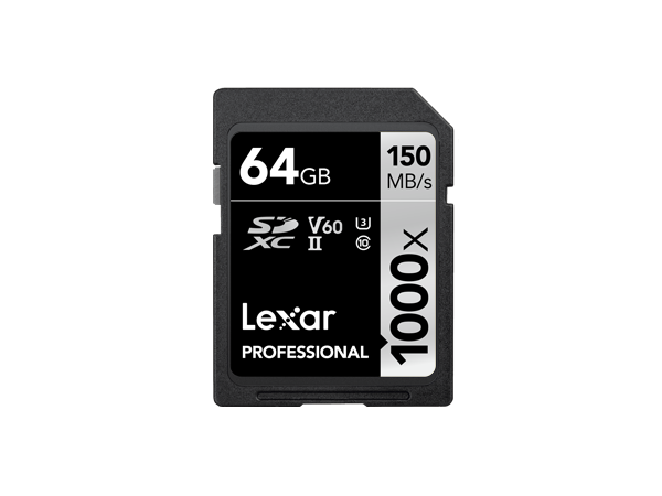 фото Карта памяти Lexar SDXC  64GB   Class 10 UHS-II (1000х)