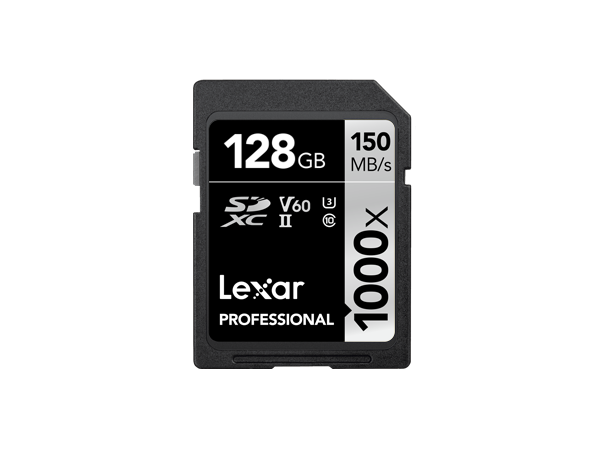 фото Карта памяти Lexar SDXC  128GB   Class 10 UHS-II (1000х)