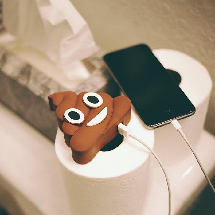 фото Внешний аккумулятор ilikegift Emoji "Poop"