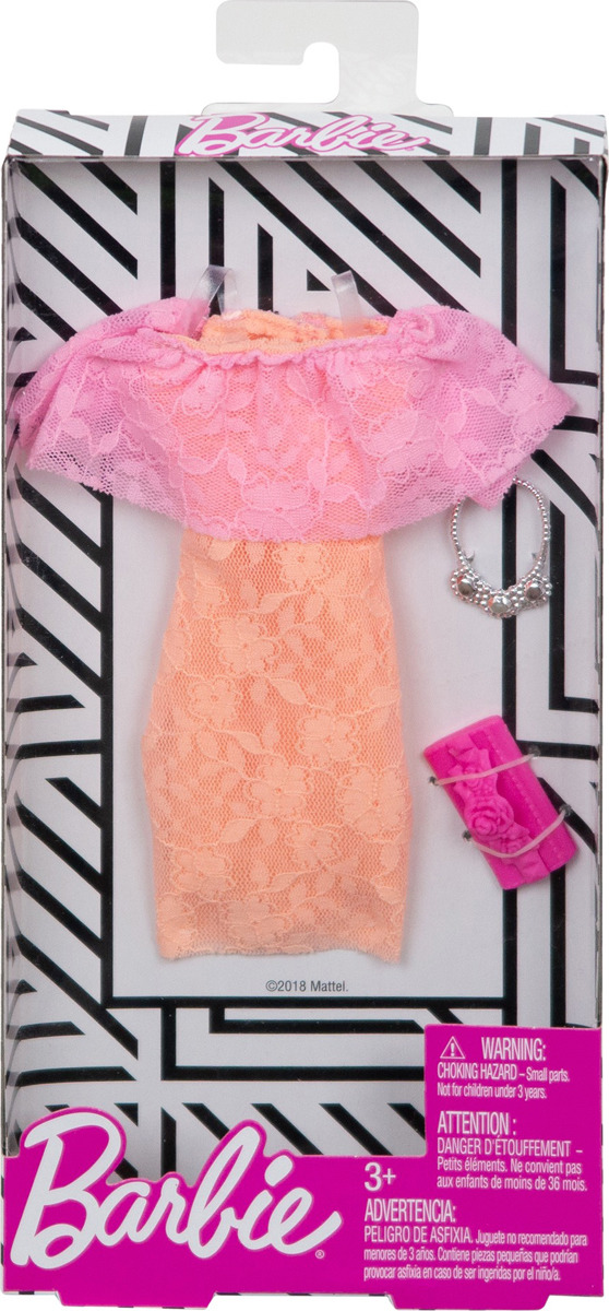 фото Barbie Аксессуар для кукол Дневной и вечерний наряд FND47_FXJ06