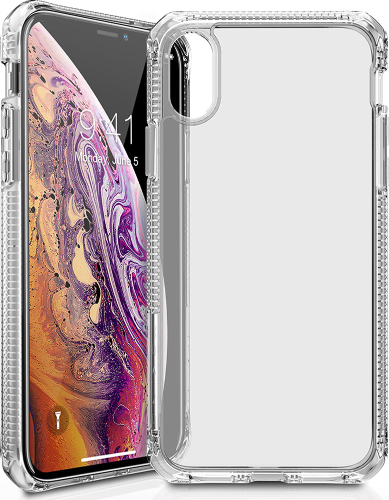 фото Чехол-накладка Itskins Hybrid для Apple iPhone XS/X, прозрачный